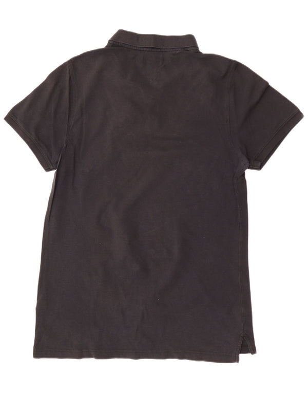 Camisa polo masculina Tommy Hilfiger Slim Fit XL algodão preto