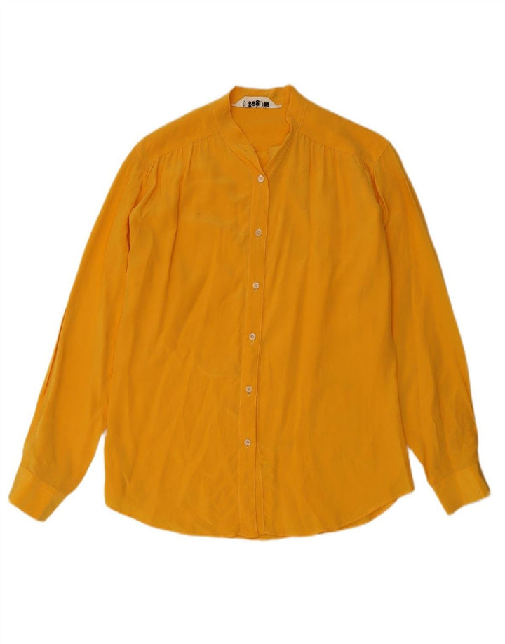 Blusa feminina BAGUTTA IT 44 seda amarela média