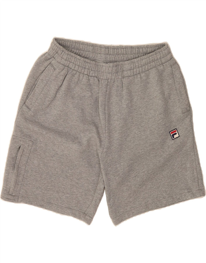 FILA Mens Sport Shorts Large  Grey Cotton Vintage Fila and Second-Hand Fila from Messina Hembry 