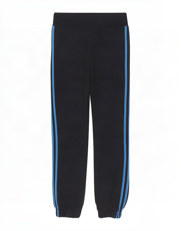 Adidas Mens Treino Calça Joggers Pequeno Algodão Azul Marinho