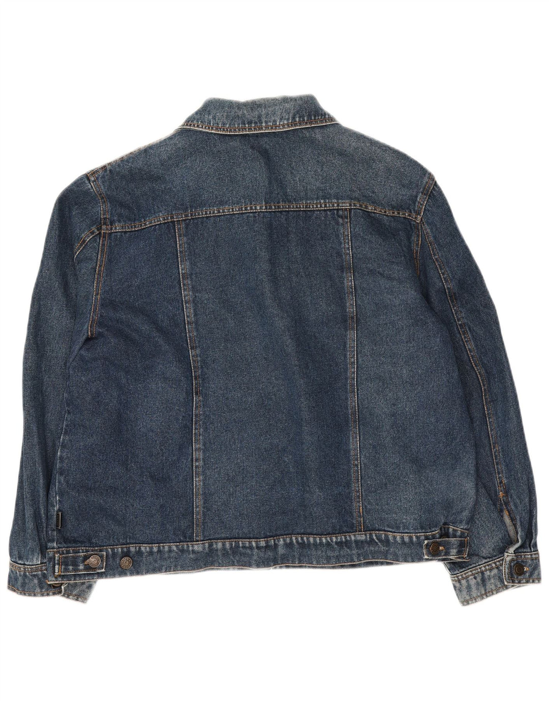 Jaqueta jeans feminina vintage grande Reino Unido 10 azul pequeno
