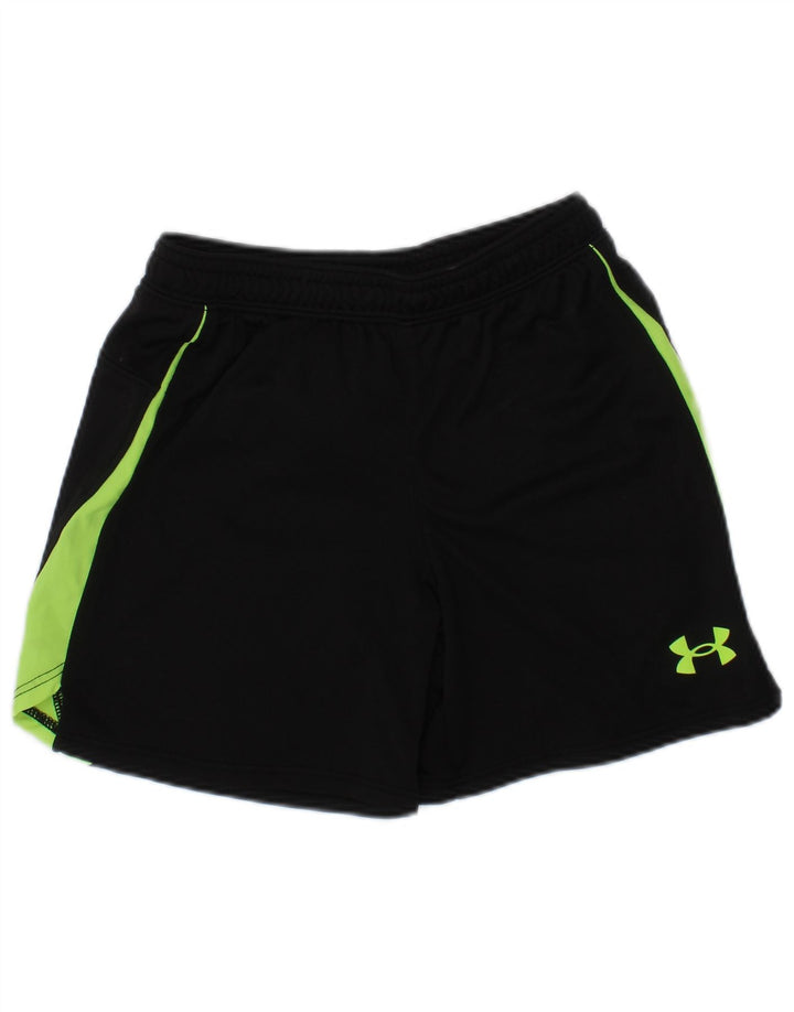 Shorts esportivos para meninos UNDER ARMOUR 2-3 anos preto colorblock poliéster