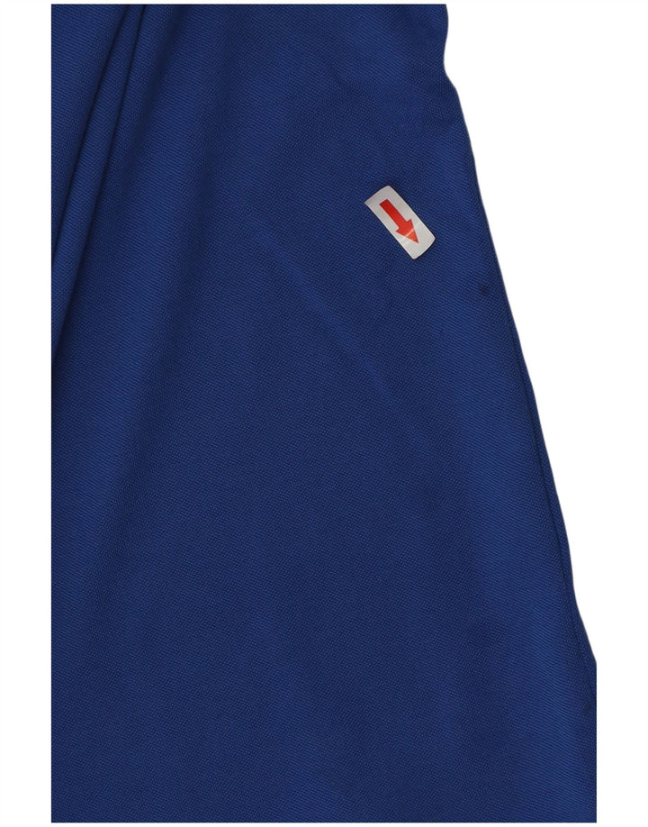 Camisa pólo gráfica masculina Champion grande azul