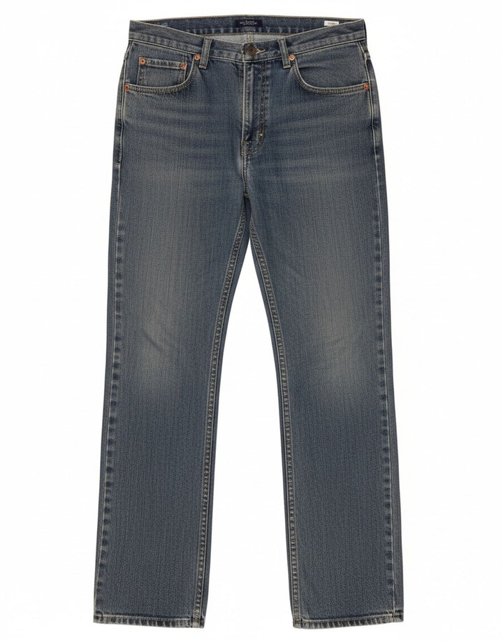 Jeans retos masculinos LEE W28 L31 algodão azul