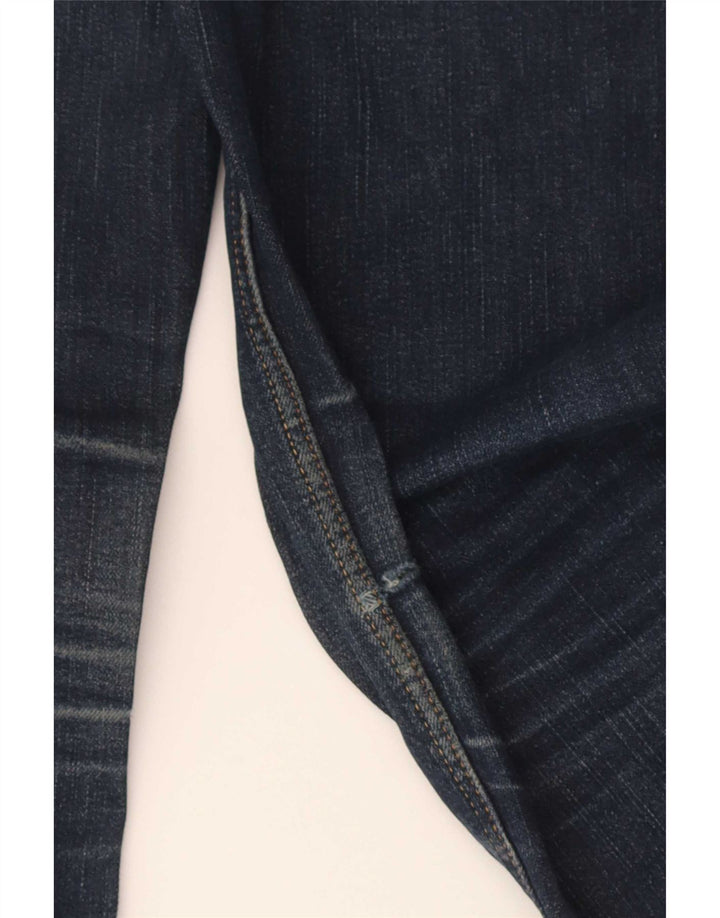 Zara Jeans Slim Feminino EU 38 Pequeno W28 L32 Azul Algodão