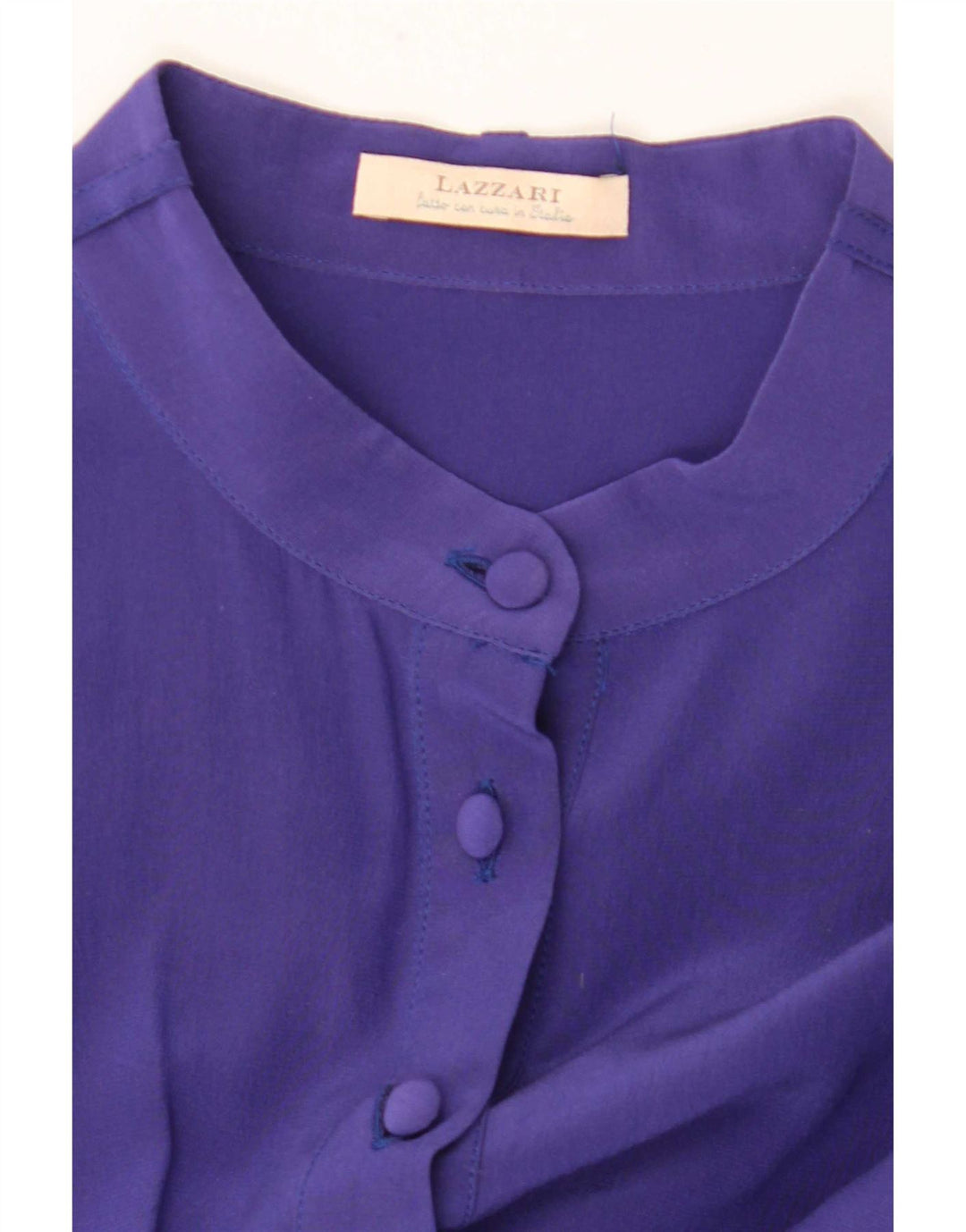 Blusa camisa feminina Lazzari Reino Unido 8 pequena roxa