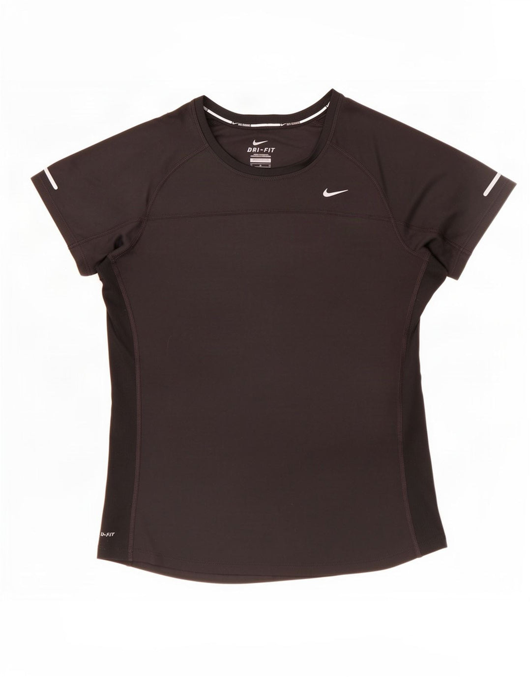 Camiseta Nike Feminina Dri Fit Top UK 12 Médio Preto Poliéster