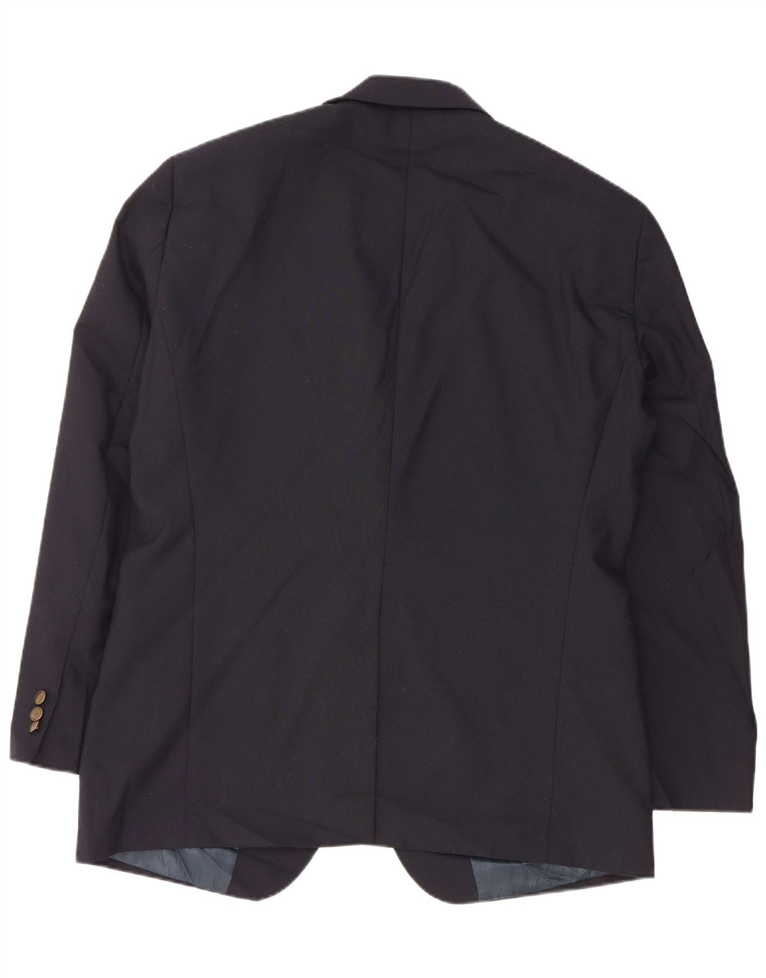 Jaqueta blazer masculina DOCKERS com 2 botões UK 42 XL preto poliéster