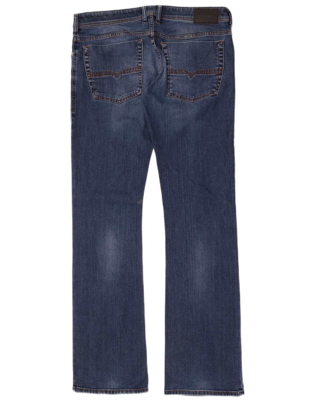 Diesel Masculino Zatiny Bootcut Jeans W34 L34 Azul Algodão