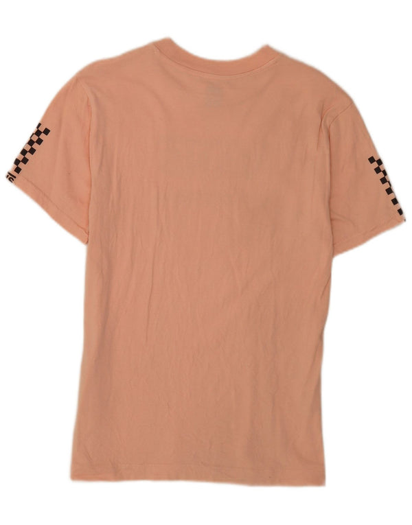 Camiseta Vans Feminina Graphic UK 12 Médio Algodão Rosa