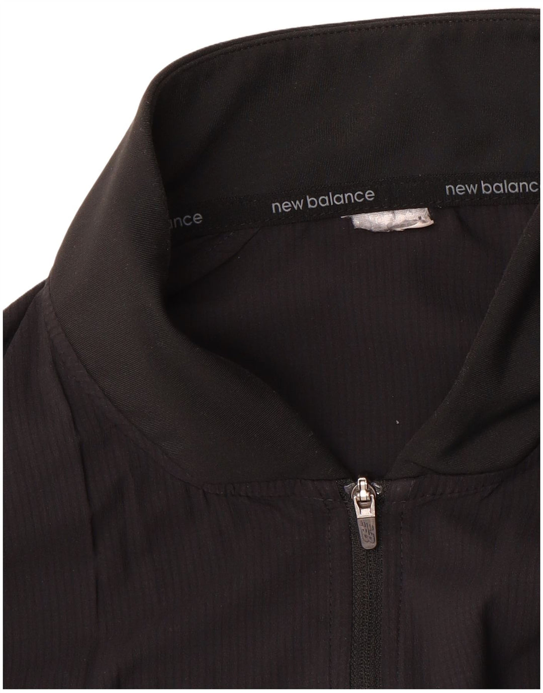 NEW BALANCE Jaqueta masculina de agasalho médio preto