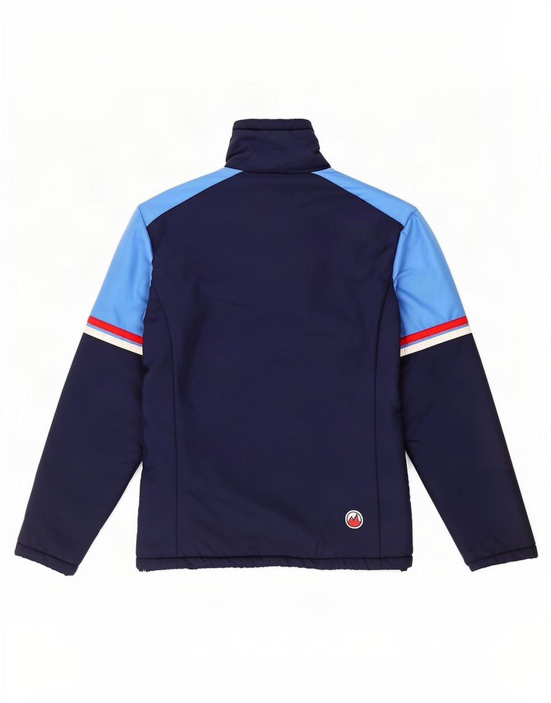 Jaqueta masculina acolchoada MARILENA UK 38 médio azul marinho colorblock poliamida