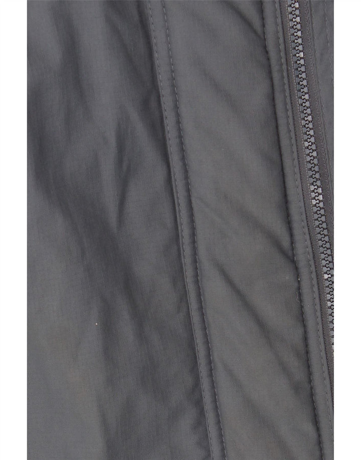 Jaqueta de chuva feminina Superdry Windcheater UK 42 XL cinza nylon