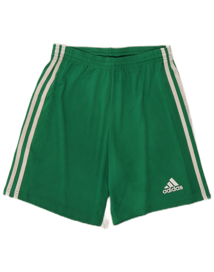 Adidas Mens Aeroready Sport Shorts Pequeno Verde Poliéster