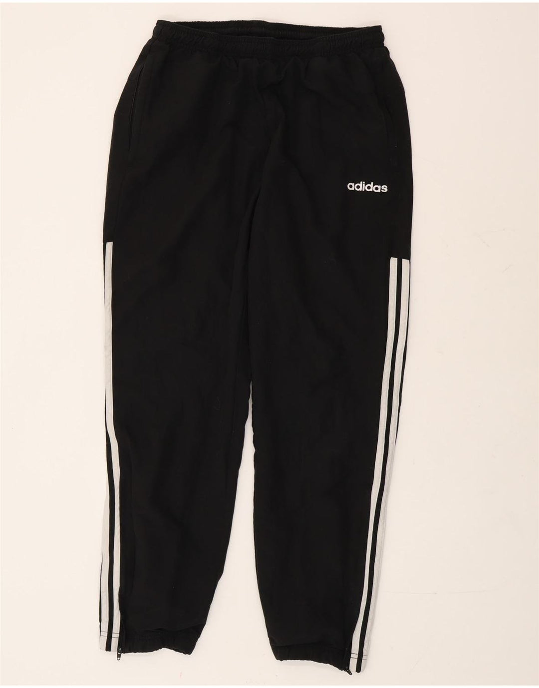 Adidas Mens Treino Calças Joggers Médio Poliéster Preto