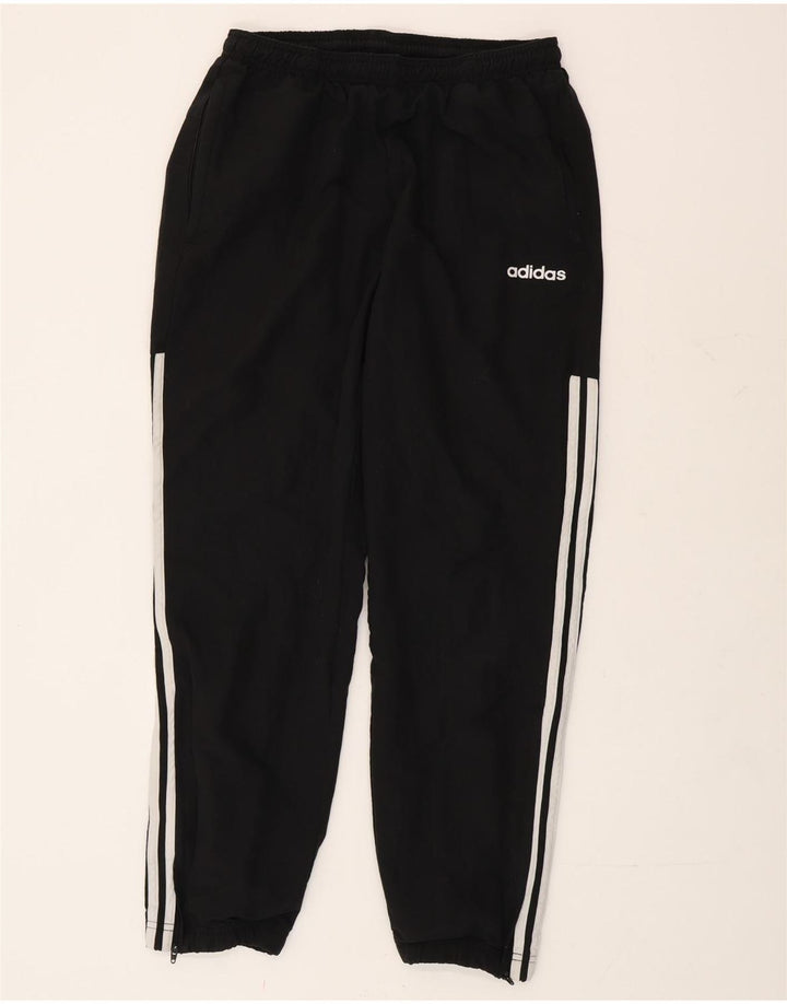 Adidas Mens Treino Calças Joggers Médio Poliéster Preto