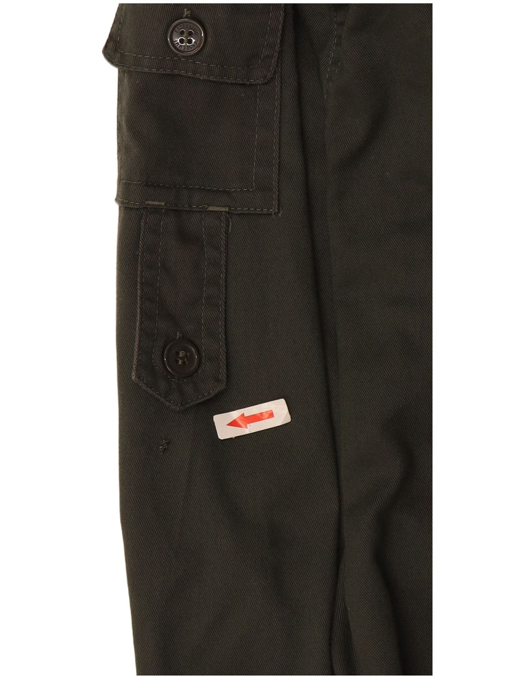 Camisa militar masculina ESSE EMME poliéster cáqui médio