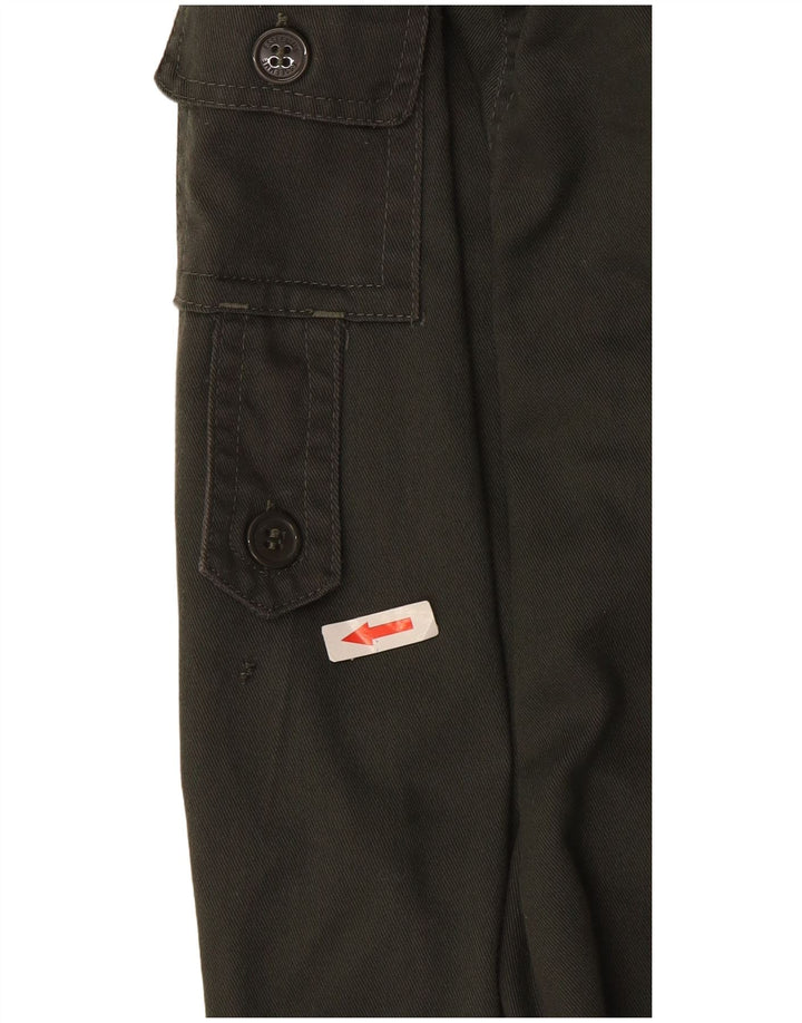 Camisa militar masculina ESSE EMME poliéster cáqui médio
