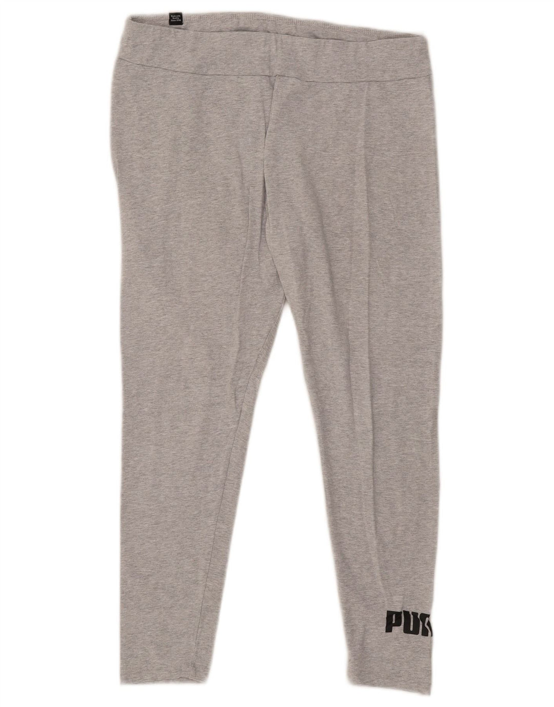 Leggings Puma Feminino UK 14 Grande Cinza Salpicado