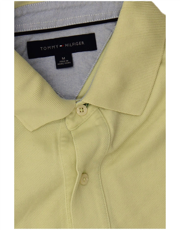 Camisa polo masculina TOMMY HILFIGER médio amarelo