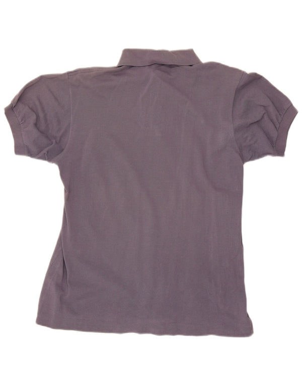 Camisa polo masculina Lacoste tamanho 4 médio algodão roxo