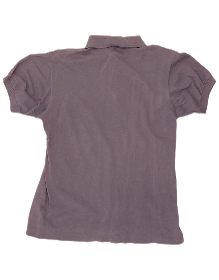 Camisa polo masculina Lacoste tamanho 4 médio algodão roxo