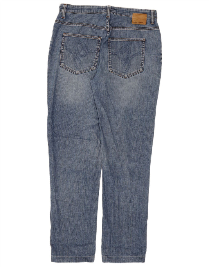 Jeans retos femininos Gant W30 L28 algodão azul
