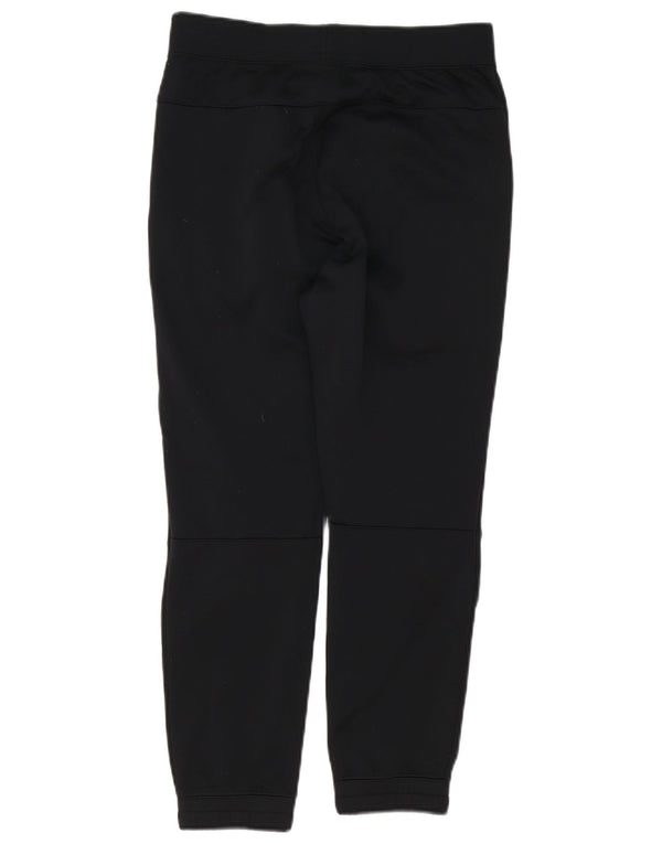 Nike Womens Graphic Tracksuit Calças Joggers UK 14 Grande Poliéster Preto