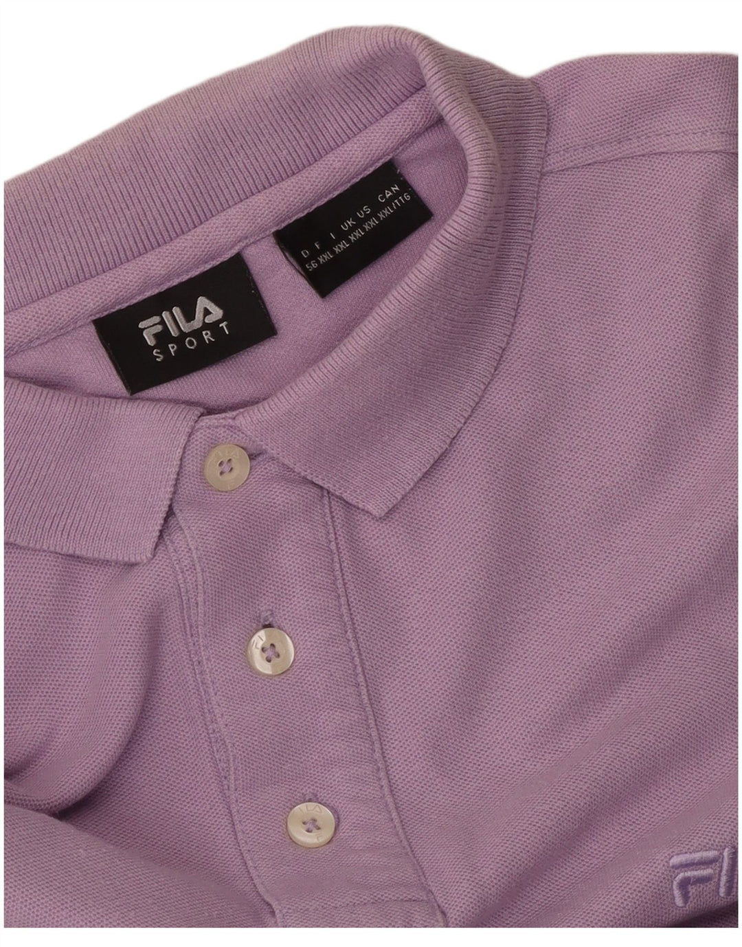 Polo Masculino Fila 2XL Roxo