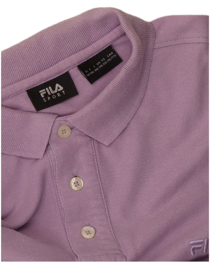 Polo Masculino Fila 2XL Roxo