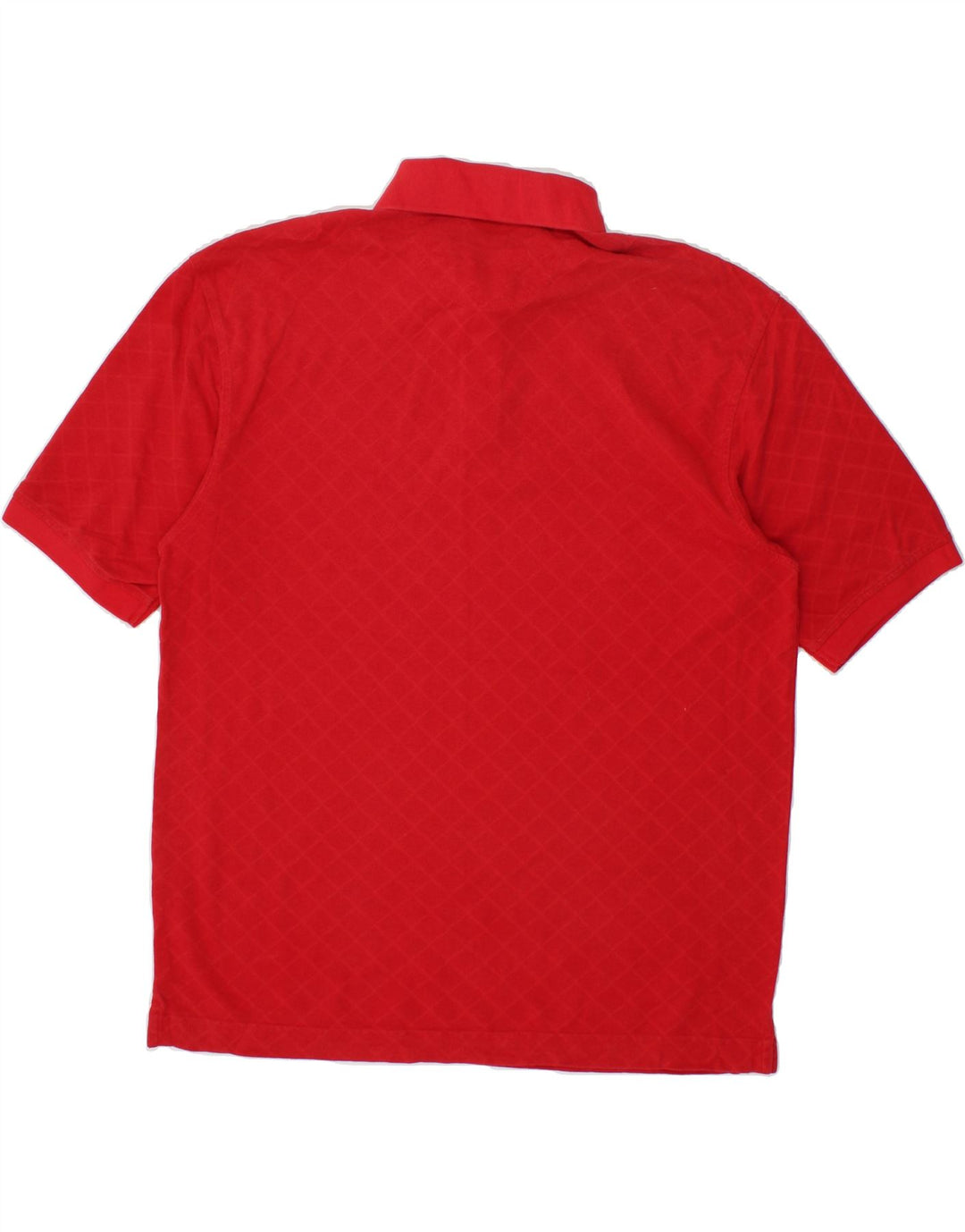 DOCKERS Mens Golf Polo Shirt Large Red Cotton Vintage Dockers and Second-Hand Dockers from Messina Hembry 