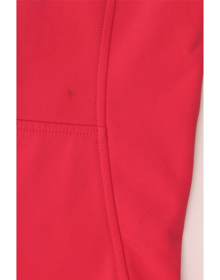 Jaqueta corta-vento feminina Tog 24 com capuz Reino Unido 12/14 vermelho médio