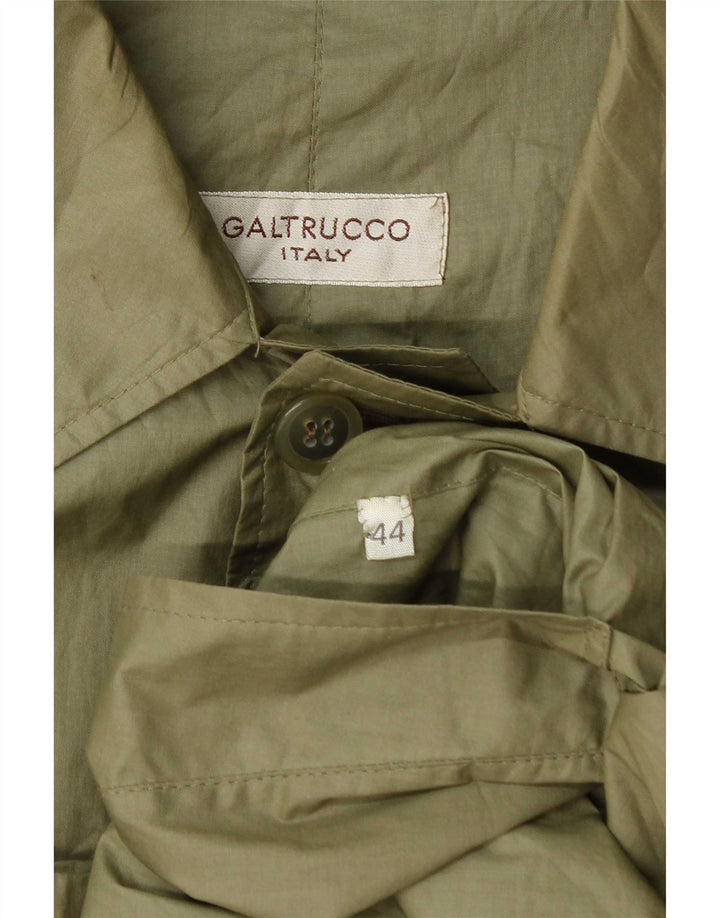 Sobretudo masculino Galtrucco IT 44 XS verde