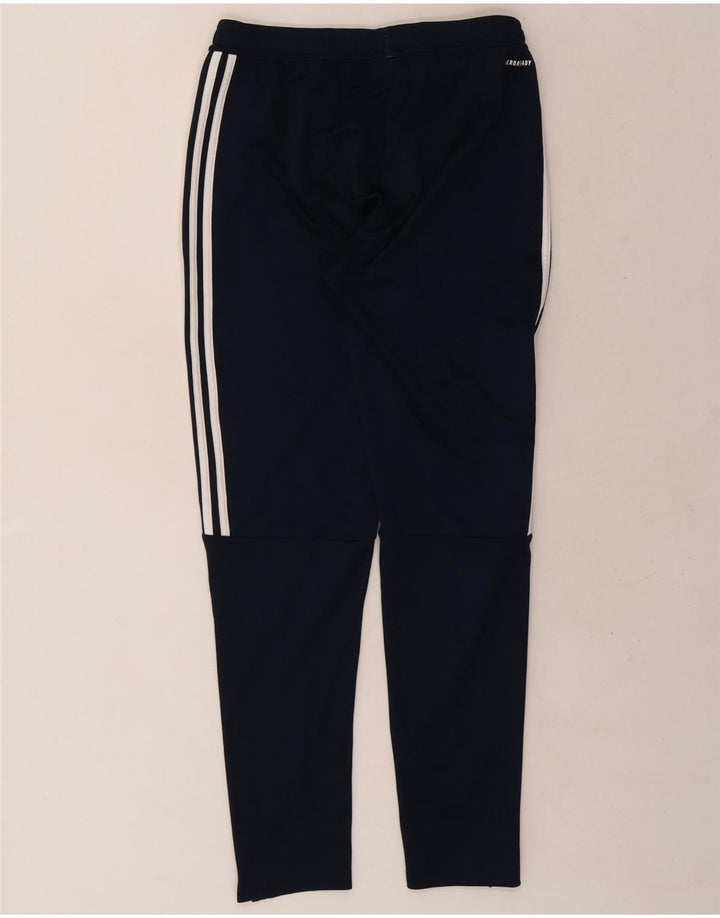 Calça de treino masculina Adidas Aeroready poliéster azul marinho médio