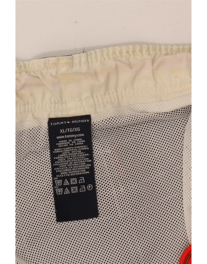 Shorts de natação masculino TOMMY HILFIGER XL azul marinho nylon