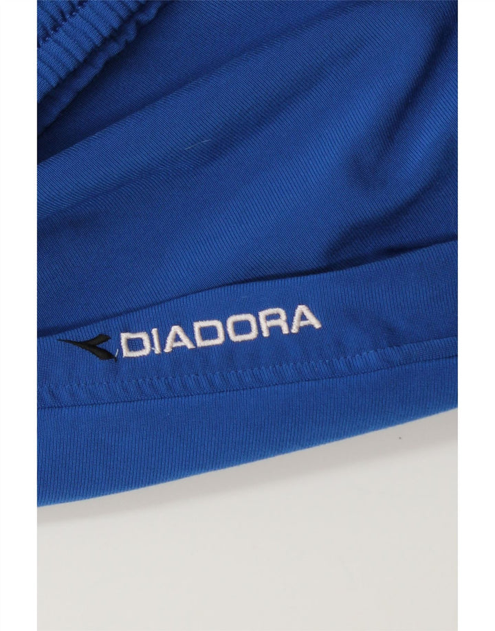 Calça de treino masculina Diadora Joggers XL azul poliéster