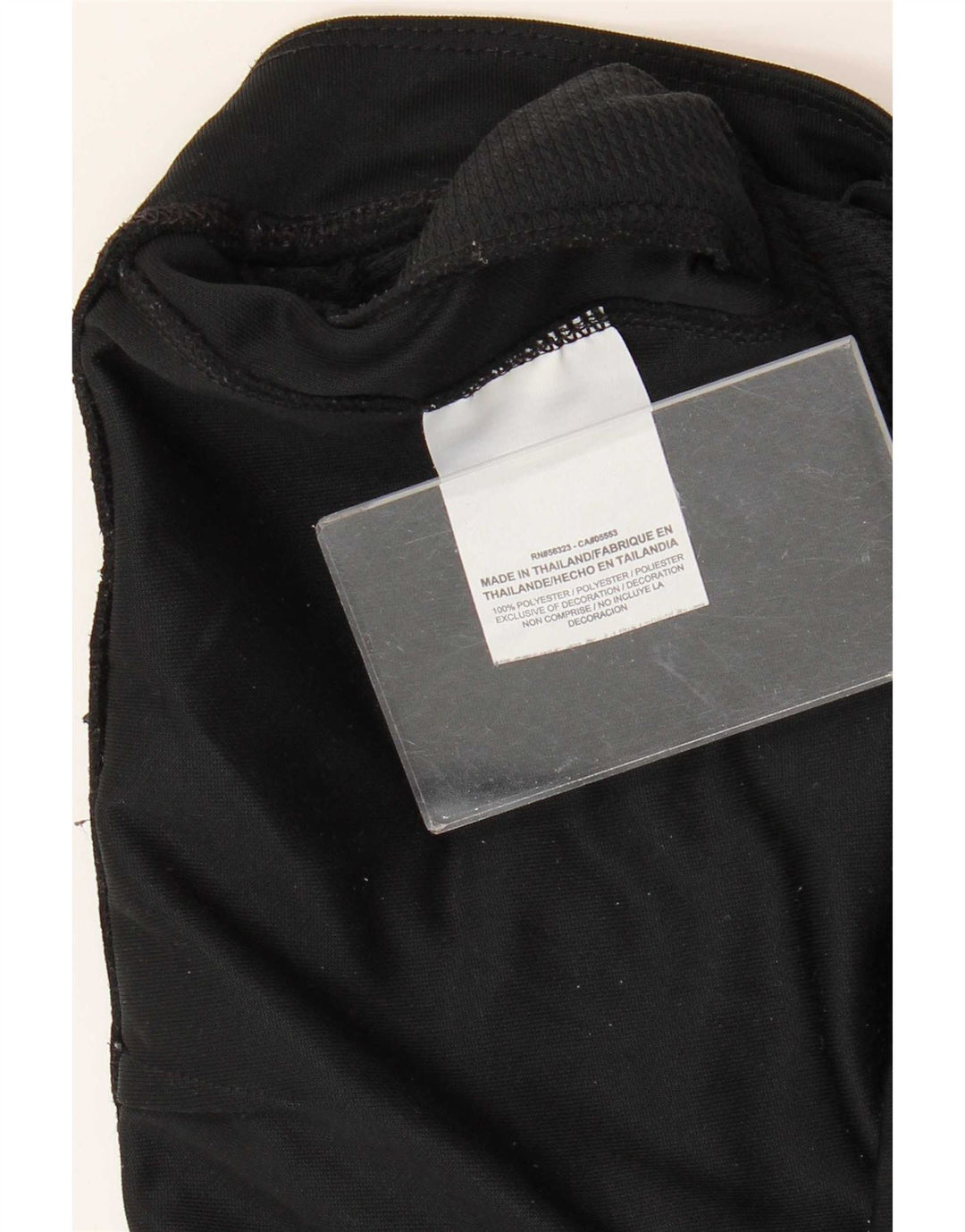 Calça de treino feminina Nike UK 14 grande poliéster preto