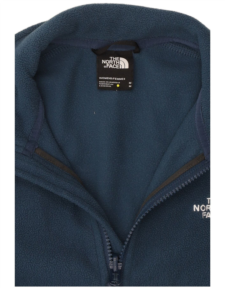 Jaqueta de lã feminina THE NORTH FACE UK 14 poliéster azul médio
