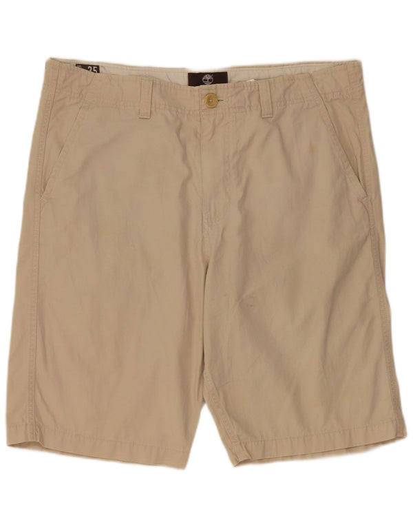 Timberland Mens Earthkeepers Chino Shorts W35 Grande Algodão Bege