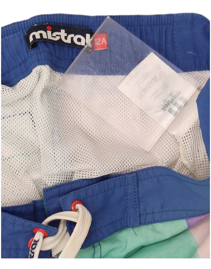 Calções de banho MISTRAL para meninos 11-12 anos Colorblock multicolorido