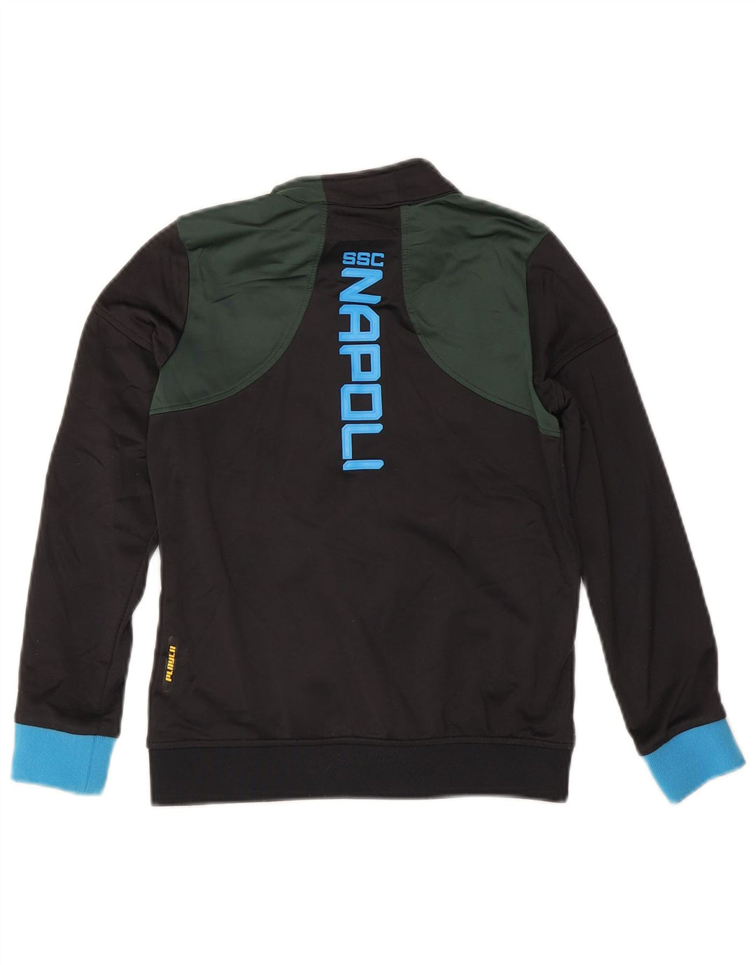 Jaqueta Kappa Boys Gara Graphic Tracksuit 9-10 anos Preto Colorblock