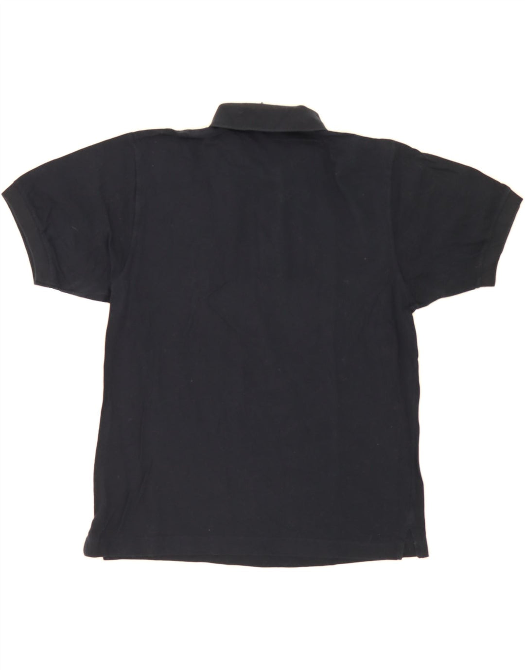 SERGIO TACCHINI Mens Polo Shirt IT 48 Medium Navy Blue Cotton Vintage Sergio Tacchini and Second-Hand Sergio Tacchini from Messina Hembry 