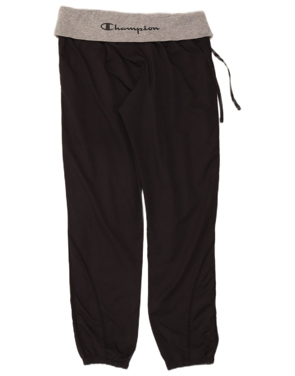 Calça esportiva feminina Champion Heritage Fit Joggers UK 14 grande preta