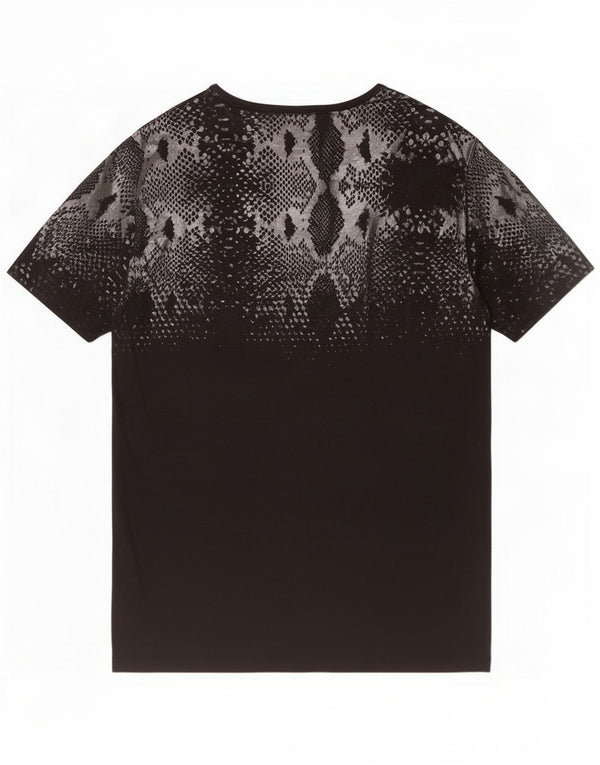 Puma Camiseta Masculina Top Médio Preto Estampa Animal