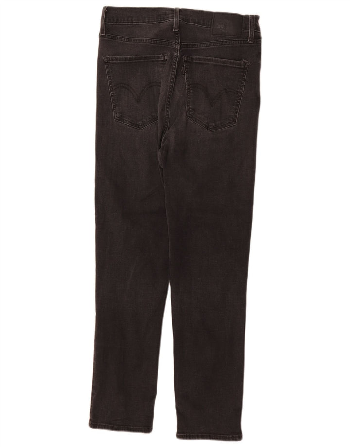 Calça jeans feminina Levi's Mile High Slim W29 L26 algodão preto