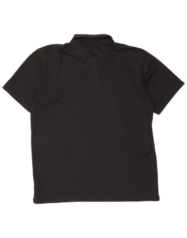Camisa polo masculina Nike Dri Fit XL preta poliéster
