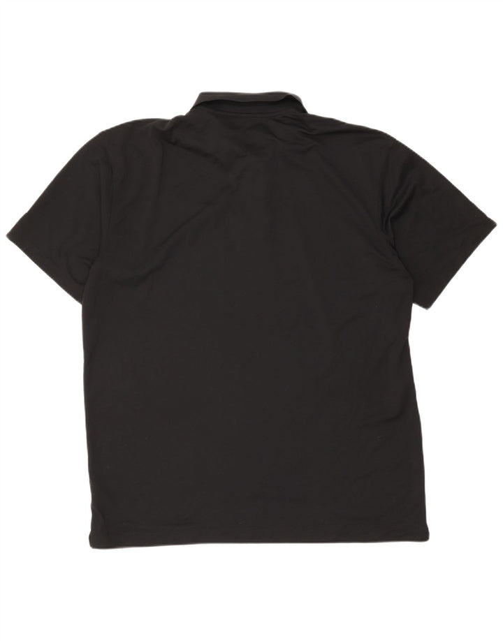 Camisa polo masculina Nike Dri Fit XL preta poliéster