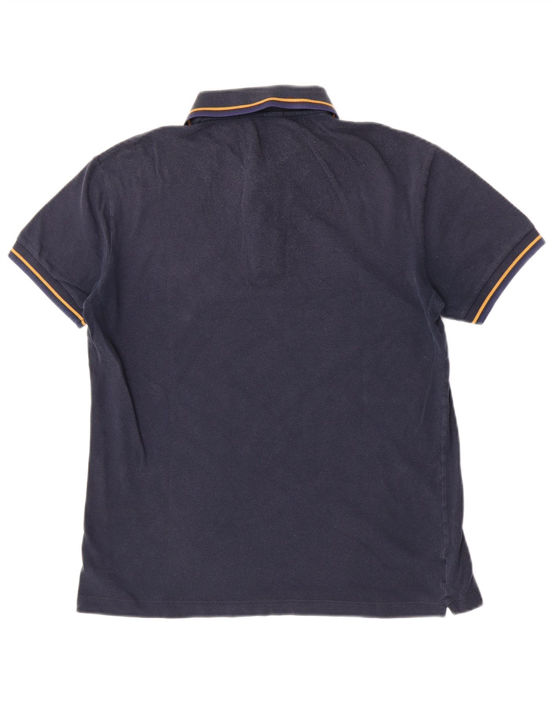 Camisa polo masculina leve e elástica Fred Perry de algodão azul marinho médio