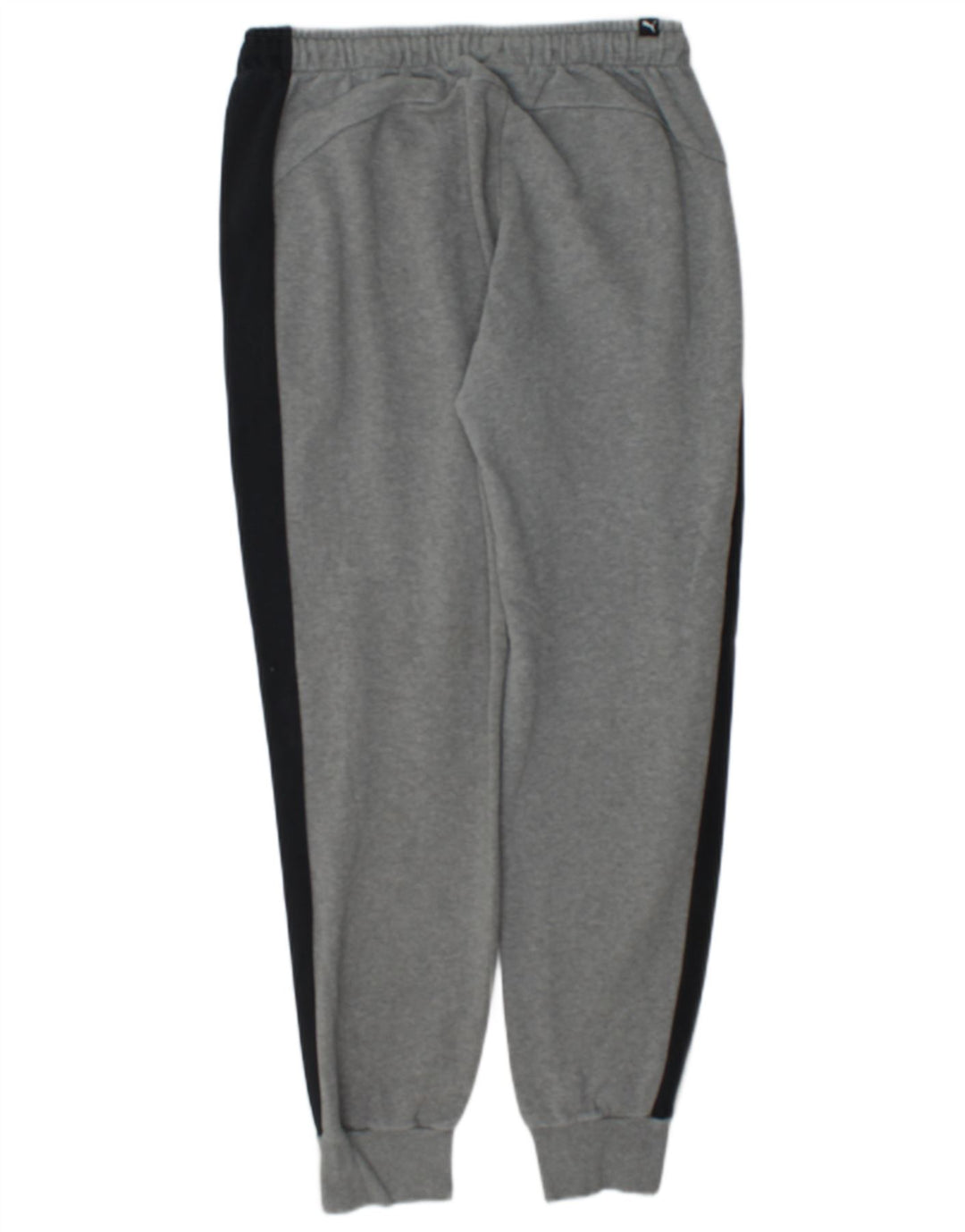 Calça esportiva masculina Puma Graphic Joggers cinza médio colorblock