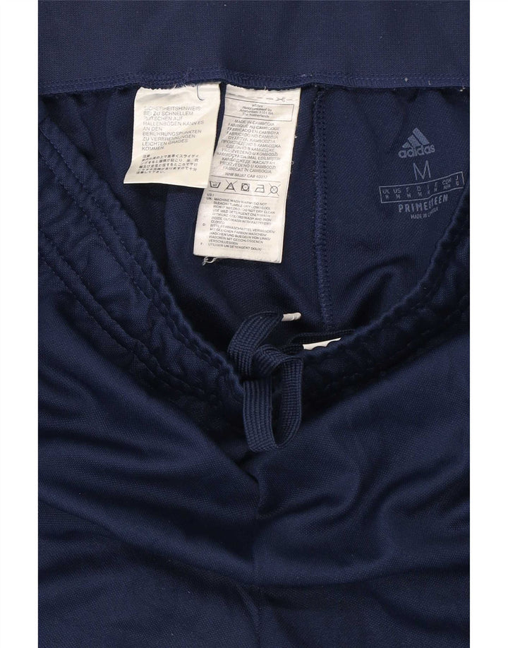 Calça de treino masculina Adidas Primegreen médio azul marinho poliéster